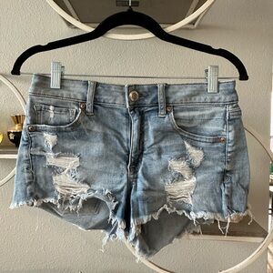 American Eagle Low Rise Jean Shorts